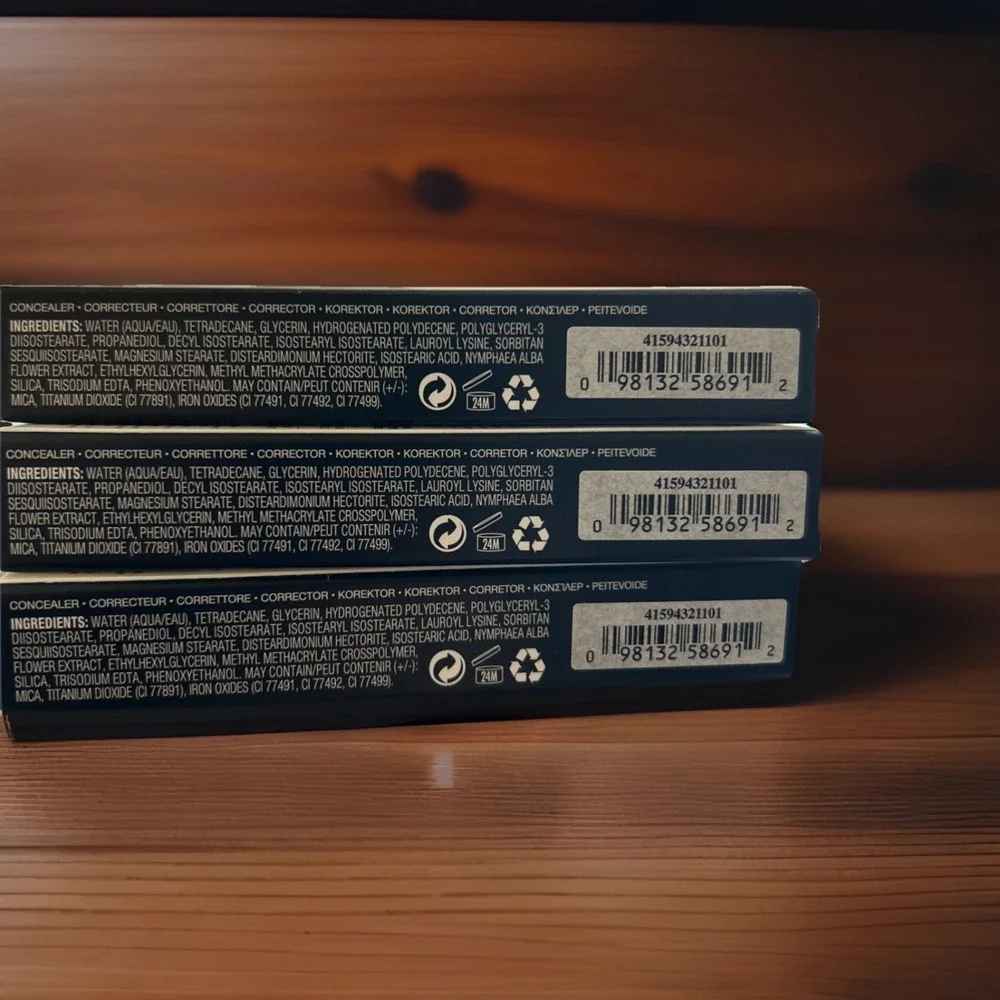 BareMinerals Original Liquid Mineral Concealer ~ Light 2C ~ 0.2 oz. Lot Of Three